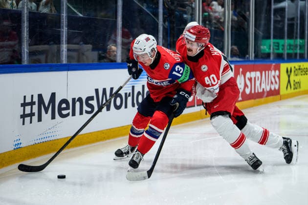 Ice hockey, World Championship, Norway - Denmark