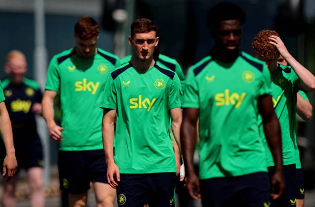 Republic of Ireland Squad Training, FAI National Training Centre, Dublin 26 5 2026 Mason Meila Mason Meila 26 5 2026  Copyright: x INPHO RyanxByrnex RB1_8098
