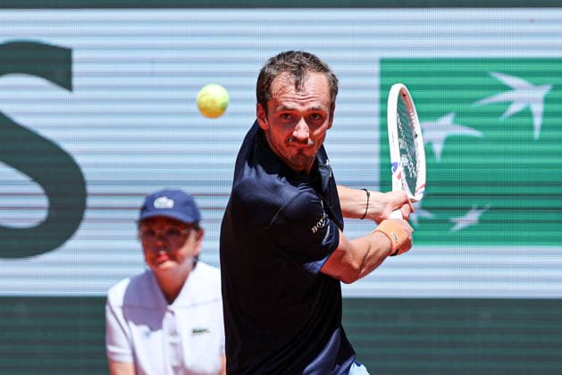 2026.05.26 Paryz Tenis French Open Roland Garros 2026 Adam Walton - Daniil Medvedev N z Daniil Medvedev Foto Pawel Andrachiewicz PressFocus 2026.05.26 Paris Tennis - French Open Roland Garros 2026 Adam Walton - Daniil Medvedev Daniil Medvedev Credit: Pawel Andrachiewicz PressFocus NEWSPIX.PL --- newspix.pl POLAND OUT! 