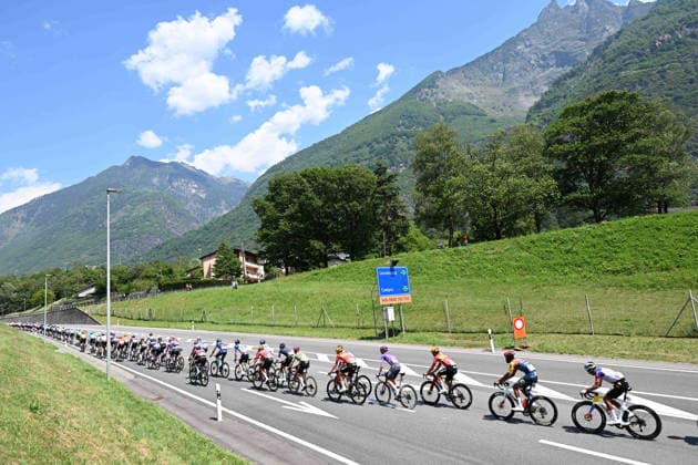 26-05-2026 Giro D italia; Tappa 16 Bellinzona - Cari; Biasca; 
