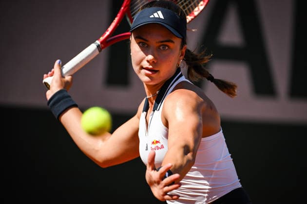 May 26, 2026, Paris, France, France: Iva JOVIC of United States during the third day of the Roland-Garros 2026, French Open 2026, Grand Slam tennis tournament at Roland-Garros Stadium on May 26, 2026 in Paris, France. Paris France - ZUMAm308 20260526_zsp_m308_028 Copyright: xMatthieuxMirvillex