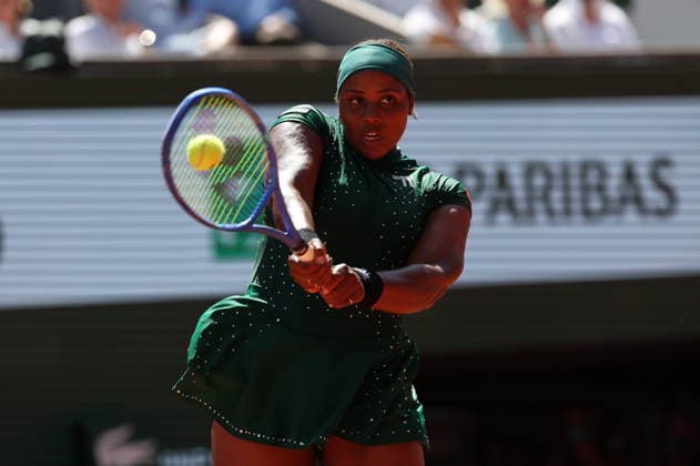ROLAND GARROS 2026 Thierry Larret MAXPPP - PARIS (75) 26 05 2026 Thierry Larret Maxppp. Tennis. Roland Garros 2026. Internationaux de France de tennis. Stade Roland Garros, Paris (75). Le 26 Mai. Court Philippe CHATRIER : Coco GAUFF (USA) vs Taylor TOWNSEND (USA). PARIS (75) STADE ROLAND GARROS PARIS ILE DE FRANCE FRANCE  Copyright: xMAXPPPxThierryxLarretx TLR202605262336 TLR202605262336