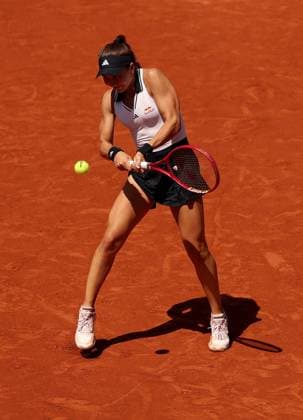 Iva Jovic of USA in action French Open Tennis, Day Three, Tennis, Roland Garros, Paris, France - 26 May 2026Paris Roland Garros France EDITORIAL USE ONLY No use with unauthorised audio, video, data, fixture lists, club league logos or live services. Online in-match use limited to 120 images, no video emulation. No use in betting, games or single club league player publications. Copyright: xEllaxLing Shutterstockx 16898259an
