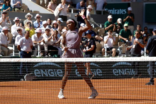 May 26, 2026, Paris, Paris, France: Coco GAUFF (USA) in action during the tennis Grand Slam of Roland Garros 2026, at Roland Garros Stadium - on May 26 2026 .Paris - France Paris France - ZUMAb253 20260526_zsp_b253_434 Copyright: xLoicxBaratouxx