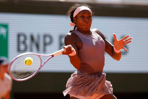 May 26, 2026, Paris, Paris, France: Coco GAUFF (USA) in action during the tennis Grand Slam of Roland Garros 2026, at Roland Garros Stadium - on May 26 2026 .Paris - France Paris France - ZUMAb253 20260526_zsp_b253_454 Copyright: xLoicxBaratouxx