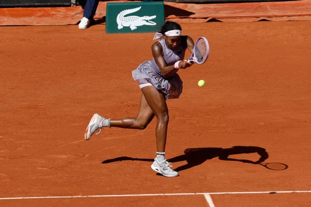 May 26, 2026, Paris, Paris, France: Coco GAUFF (USA) in action during the tennis Grand Slam of Roland Garros 2026, at Roland Garros Stadium - on May 26 2026 .Paris - France Paris France - ZUMAb253 20260526_zsp_b253_456 Copyright: xLoicxBaratouxx