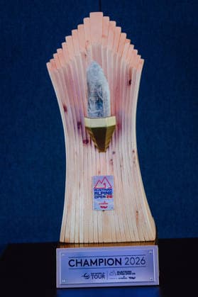 GOLF - Austrian Alpine Open KITZBUEHEL,AUSTRIA,26.MAY.26 - GOLF - DP World Tour, Austrian Alpine Open, GC Kitzbuehel-Schwarzsee-Reith, preview. Image shows the trophy.  GEPAxpictures xAlexanderxSolc