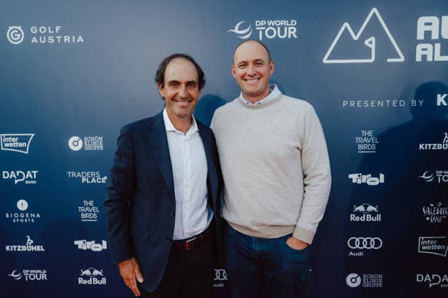 GOLF - Austrian Alpine Open KITZBUEHEL,AUSTRIA,26.MAY.26 - GOLF - DP World Tour, Austrian Alpine Open, GC Kitzbuehel-Schwarzsee-Reith, preview. Image shows a participant with Sepp Straka (AUT).  GEPAxpictures xAlexanderxSolc