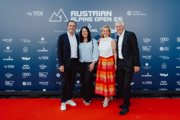 GOLF - Austrian Alpine Open KITZBUEHEL,AUSTRIA,26.MAY.26 - GOLF - DP World Tour, Austrian Alpine Open, GC Kitzbuehel-Schwarzsee-Reith, preview. Image shows participants.  GEPAxpictures xAlexanderxSolc