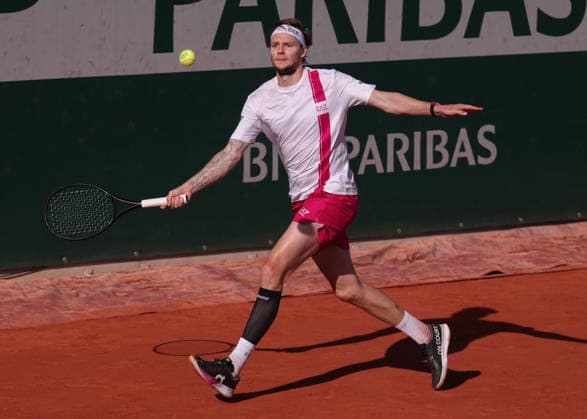 Alexander Bublik, Men s Singles, Men s Singles Tennis French Open 2026 Roland Garros Paris France 26 May 2026 Copyright: xJuergenxHasenkopfx