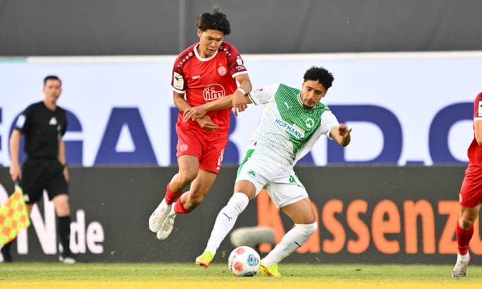 Football, 2nd BL, Relegation, second leg, SpVgg Greuther Fürth - Rot-Weiß Essen