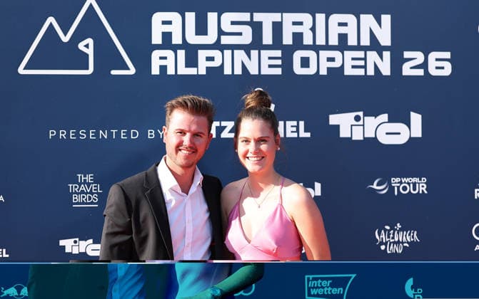 GOLF - Austrian Alpine Open KITZBUEHEL,AUSTRIA,26.MAY.26 - GOLF - DP World Tour, Austrian Alpine Open, GC Kitzbuehel-Schwarzsee-Reith, preview. Image shows participants.  GEPAxpictures xAmirxBeganovic