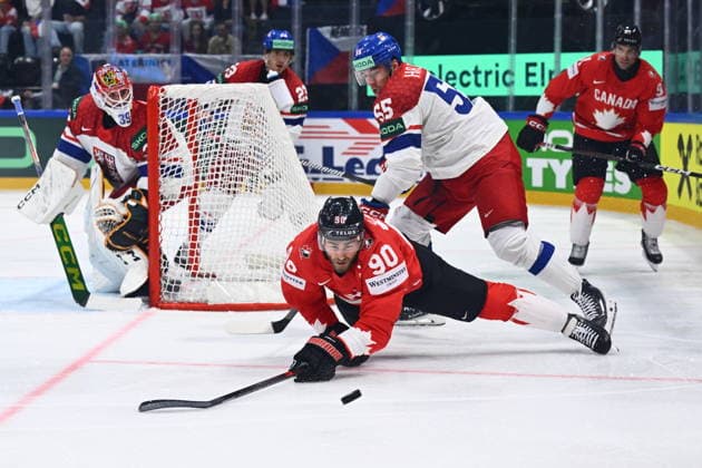 Ice hockey, World Championship, Czech Republic - Canada