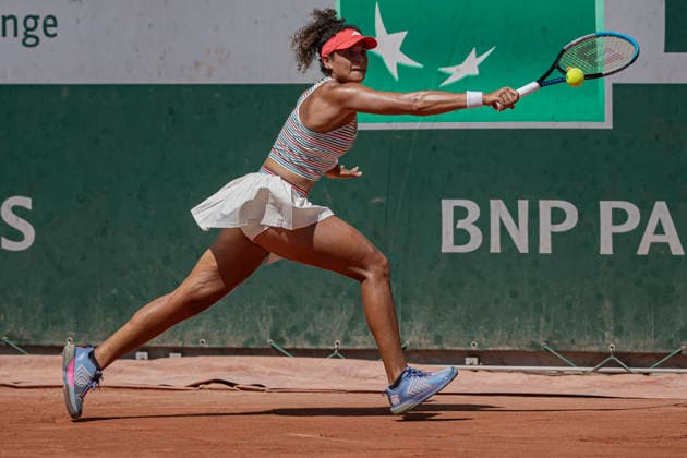 2026 French Open - Day Three Mayar Sherif returns the ball against Dalma Galfi during the Roland Garros Grand Slam Tournament on May 26, 2026, in Paris, France. Paris France  Copyright: xRobertxSzaniszlox originalFilename:szaniszlo-notitle260526_npUpv.jpg