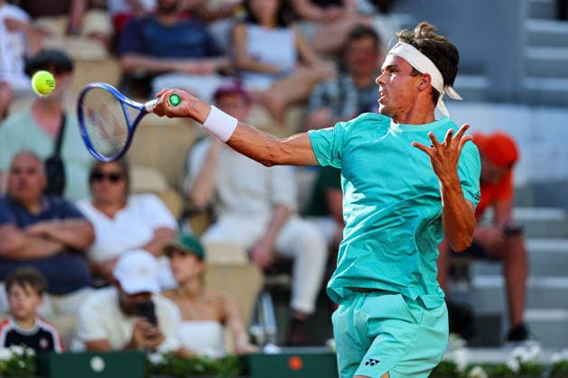 2026.05.26 Paryz Tenis French Open Roland Garros 2026 Felix Auger-Aliassime - Daniel Altmaier N z Daniel Altmaier Foto Pawel Andrachiewicz PressFocus 2026.05.26 Paris Tennis - French Open Roland Garros 2026 Felix Auger-Aliassime - Daniel Altmaier Daniel Altmaier Credit: Pawel Andrachiewicz PressFocus NEWSPIX.PL --- newspix.pl 