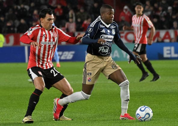 Estudiantes vs Independiente de Medellin Photo FOTOBAIRES Copa Conmebol Libertadores Copyright: xNachoxAmiconixNachoxAmiconix