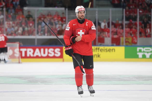 26 05 2026 Swiss Life Arena Zurich , SWITZERLAND, Mens Ice Hockey IIHF World Championship Zurich 2026 Group A SUI FIN Roman Josi SUI