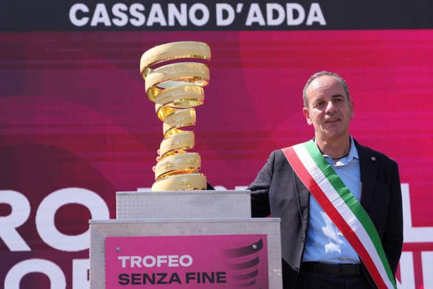 Mayor Fabio Colombo during Stage 17 of the Giro d™Italia, from Cassano d™Adda to Andalo, Italy, Wednesday, May 27, 2026.  Copyright: xGianxMattiaxD™Alberto LaPressex