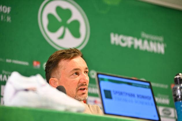 27 05 2026 SpVgg Greuther Fürth Fuerth Media event Press event Presentation of new Managing Director Sport Daniel Meyer Managing Director Sport SpVgg Greuther Fürth