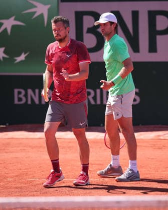 Adam Pavlasek, Patrik Rikl Cap , Men Doubles, Men s Doubles Tennis French Open 2026 Roland Garros Paris France 27 May 2026 Copyright: xJuergenxHasenkopfx