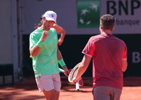 Adam Pavlasek, Patrik Rikl Cap , Men Doubles, Men s Doubles Tennis French Open 2026 Roland Garros Paris France 27 May 2026 Copyright: xJuergenxHasenkopfx