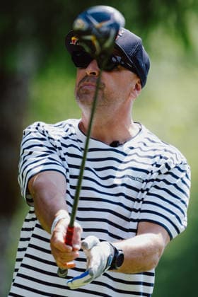 GOLF - Austrian Alpine Open KITZBUEHEL,AUSTRIA,27.MAY.26 - GOLF - DP World Tour, Austrian Alpine Open, GC Kitzbuehel-Schwarzsee-Reith, ProAm. Image shows Senad Grosic.  GEPAxpictures xAlexanderxSolc