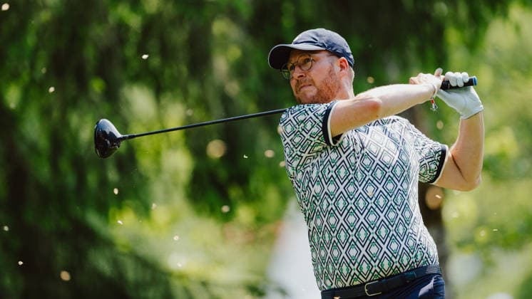 GOLF - Austrian Alpine Open KITZBUEHEL,AUSTRIA,27.MAY.26 - GOLF - DP World Tour, Austrian Alpine Open, GC Kitzbuehel-Schwarzsee-Reith, ProAm. Image shows Daniel Hiendlmeier.  GEPAxpictures xAlexanderxSolc