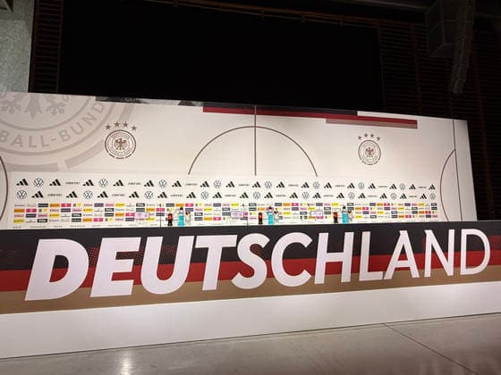 Opening press conference of the World Cup training camp Herzo Base 27 05 2026 German national team, training camp for World Cup preparation, Home Ground, HerzoBase, World of Adidas, Herzogenaurach