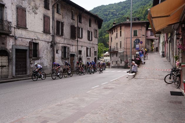 The race during Stage 17 of the Giro d™Italia, from Cassano d™Adda to Andalo, Italy, Wednesday, May 27, 2026.  Copyright: xFabioxFerrari LaPressex