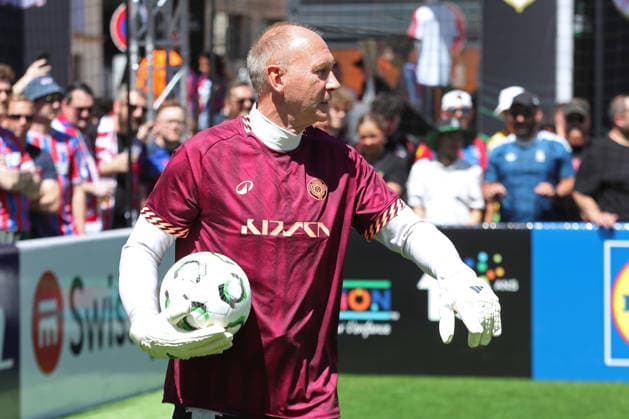 UEFA Conference League Final Legends Match at the Leipzig Fan Festival, 27 05 26 Perry Bräutigam at the Legends Match at the Fan Festival on the Leipzig Market Square, on the occasion of the UEFA Conference League Final, 27 05 26 Copyright: xBEAUTIFULxSPORTS JanxKaeferx