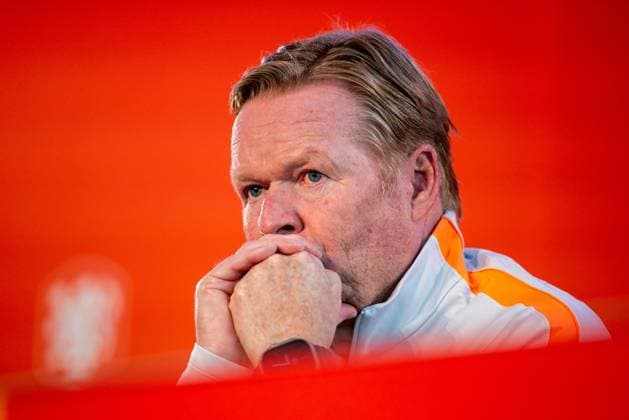 ZEIST , 27-05-2026 , KNVB Campus , season 2025 2026 , Dutch football , press conference, PK, Pressekonferenz , picture shows Netherlands head coach Ronald Koeman during a press conference for the Netherlands FIFA World Cup, WM, Weltmeisterschaft, Fussball 2026 squad announcement Press Conference Ronald Koeman x203994891x Copyright: