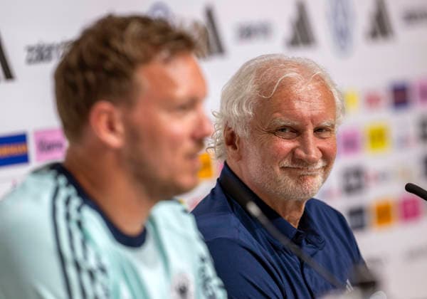 Football, Germany national team, Press conference in Herzogenaurach