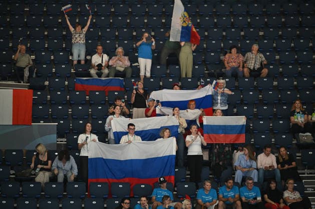 IPA85109593 - EChVARNA captured at Palace of Culture and Sports, Varna on 27.May.2026 by Filippo Tomasi Photography during European Championships in Rhythmic gymnastics, Rhythmische Sportgymnastik, RSG Gymnastics in Varna, Bulgaria, May 27 2026  Copyright: xFilippoxTomasi IPAxSportx xx 85109593