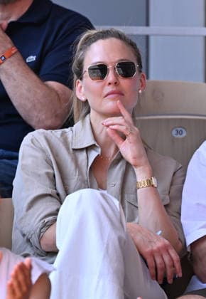 2026 French Open (Roland-Garros) - Day 4 PARIS, FRANCE - MAY 27: Israeli model Bar Refaeli attends the match between Elina Svitolina of Ukraine and Kaitlin Quevedo of Spain during the Women s Singles second round match during Day Four of the 2026 French Open at Roland Garros on May 27, 2026 in Paris, France. Mustafa Yalcin Anadolu Paris France. Editorial use only. Please get in touch for any other usage.  Copyright: x2026xAnadoluxMustafaxYalcinx