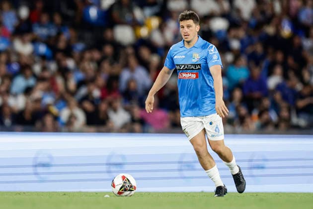 charity match between Napoli Legends and the Actors e World Legends team Diego Demme During the charity match between Napoli Legends and the Actors e World Legends team at the Stadio Diego Armando Maradona, Naples, on May 26, 2026. _BPH8432 Copyright: xAntonioxBalascox
