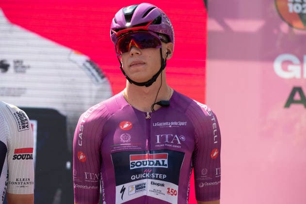 IPA85111467 - Paul Magnier, Soudal Quickstep during the 17th stage of Giro d Italia 2026 starting in Cassano d Adda(Milano), Italy, on may 27, 2026  Copyright: xSilviaxColombo IPAxSportx xx 85111467