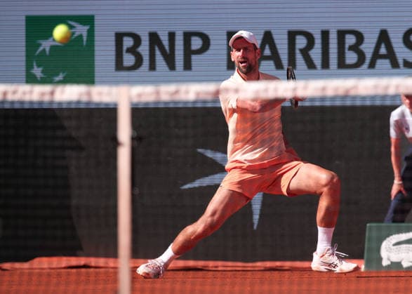 Novak Djokovic SRB , Men s Singles, Men s Singles Tennis French Open 2026 Roland Garros Paris France 27 May 2026 Copyright: xJuergenxHasenkopfx