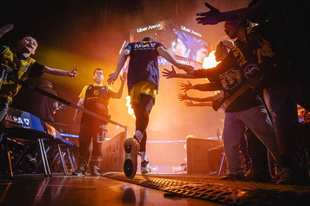 Basketball Berlin 27 05 2026 Season 2025 2026 EasyCredit BBL 1 Bundesliga Men, Men Playoffs Quarterfinals Game 5 Alba Berlin RASTA Vechta Alex O Connell Alba Berlin, No 03