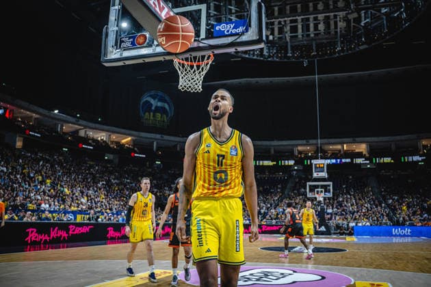 Basketball Berlin 27 05 2026 Season 2025 2026 EasyCredit BBL 1 Bundesliga Men, Men Playoffs Quarterfinals Game 5 Alba Berlin RASTA Vechta Norris Agbakoko Alba Berlin, No 17