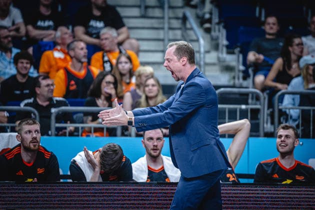 Basketball Berlin 27 05 2026 Season 2025 2026 EasyCredit BBL 1 Bundesliga Men, Men Playoffs Quarterfinals Game 5 Alba Berlin RASTA Vechta Christian Held Vechta, Coach