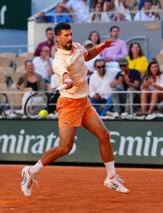 Novak Djokovic French Open Tennis, Day Four, Tennis, Roland Garros, Paris, France - 27 May 2026Paris Roland Garros France EDITORIAL USE ONLY No use with unauthorised audio, video, data, fixture lists, club league logos or live services. Online in-match use limited to 120 images, no video emulation. No use in betting, games or single club league player publications.  Copyright: xJavierxGarcia Shutterstockx 16898261y