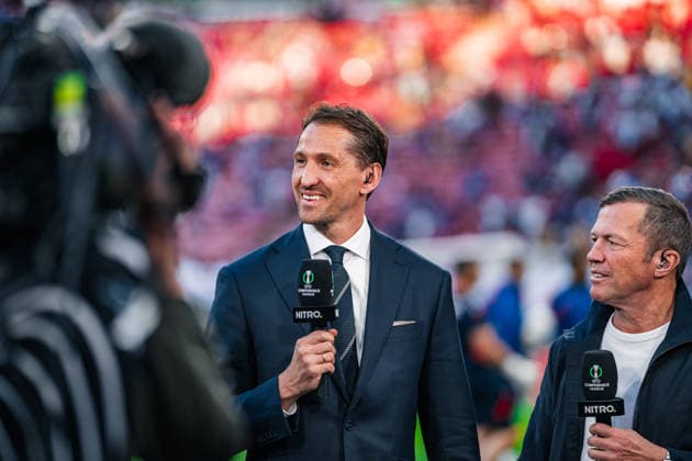 Germany Football UEFA Conference League 2025 2026, Final in Leipzig Crystal Palace vs Rayo Vallecano Leipzig Stadium Red Bull Arena Leipzig Rene Adler Copyright: xTomxLauruschkatx