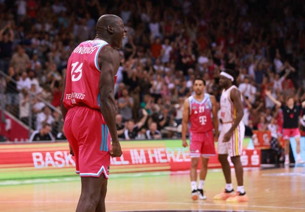 Kur Jongkuch Bonn , Bonn, Germany, 27 05 2026, Basketball Bundesliga, 5 Quarterfinals, Telekom Baskets Bonn vs Fitness First Würzburg Baskets