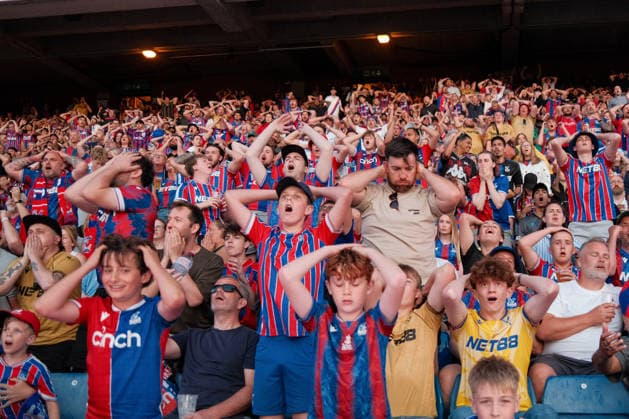 Football, ECL, Final, Crystal Palace - Rayo Vallecano, Public Viewing in London