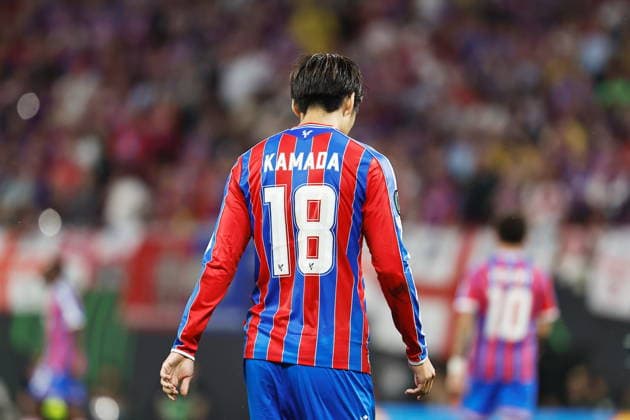 Daichi Kamada (Crystal Palace), MAY 27, 2026 - Football Soccer : UEFA Europa Conference League final 2026 Leipzig match between Crystal Palace FC - Rayo Vallecano de Madrid at the Leipzig Stadium in Leipzig, Germany. Noxthirdxpartyxsales  aflo_332178820