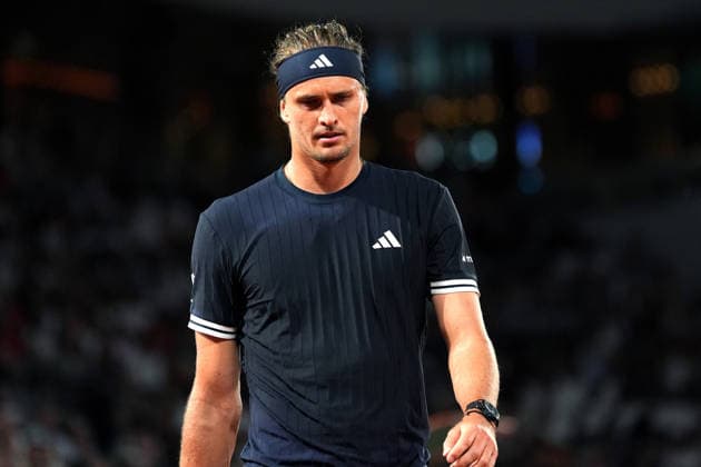 2026-05-27 2026 French Open - Day Four PARIS, FRANCE - MAY 27: Alexander Zverev of Germany during Day Four of the 2026 French Open at Roland Garros on May 27, 2026 in Paris, France. (Photo by Marleen Fouchier BSR Agency) Paris France Content not available for redistribution in The Netherlands directly or indirectly through any third parties. Copyright: xBSRxAgencyx