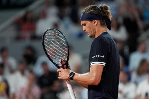 2026-05-27 2026 French Open - Day Four PARIS, FRANCE - MAY 27: Alexander Zverev of Germany during Day Four of the 2026 French Open at Roland Garros on May 27, 2026 in Paris, France. (Photo by Marleen Fouchier BSR Agency) Paris France Content not available for redistribution in The Netherlands directly or indirectly through any third parties. Copyright: xBSRxAgencyx