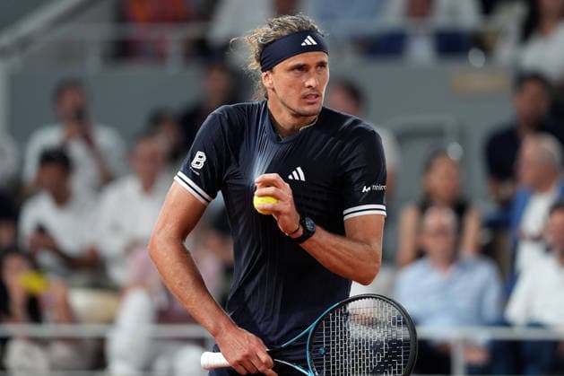 2026-05-27 2026 French Open - Day Four PARIS, FRANCE - MAY 27: Alexander Zverev of Germany during Day Four of the 2026 French Open at Roland Garros on May 27, 2026 in Paris, France. (Photo by Marleen Fouchier BSR Agency) Paris France Content not available for redistribution in The Netherlands directly or indirectly through any third parties. Copyright: xBSRxAgencyx