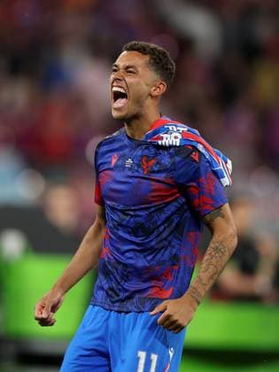 Brennan Johnson of Crystal Palace celebrates winning the UEFA Conference League Crystal Palace v Rayo Vallecano, UEFA Conference League, Final, Football, Red Bull Arena, Leipzig, Germany - 27 May 2026Leipzig Red Bull Arena Germany EDITORIAL USE ONLY No use with unauthorised audio, video, data, fixture lists, club league logos or live services. Online in-match use limited to 120 images, no video emulation. No use in betting, games or single club league player publications.  Copyright: xKieranxMcManus Shutterstockx 16898266do