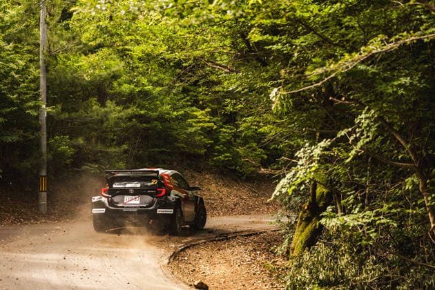 AUTO - WRC, Motorsport Rallye, WM - RALLY JAPAN 2026 27 Yuki YAMAMOTO, James FULTON, Toyota GR Yaris Rally2, action during the 2026 Rally Japan, 7th round of the 2026 FIA WRC World Rally Car Championship, from May 28 to 30, 2026 at Toyota, Aichi, Japan - ToyotaJapan  Copyright: xNikosxKatikisx